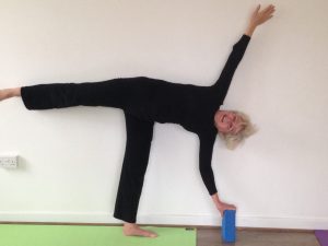 Ardra Chandasana pose by Sue